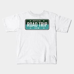 Official Roadtrip Crew Kids T-Shirt